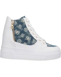 Guess High-top sneakers for Women | Online Sale up to 86% off | Lyst