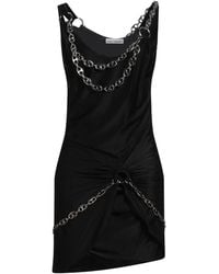 Rabanne - Mini Dress Viscose, Elastane - Lyst