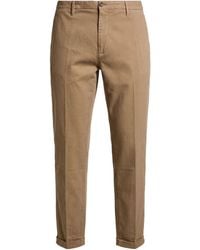 RE_HASH - Camel Pants Cotton, Lyocell, Elastane - Lyst