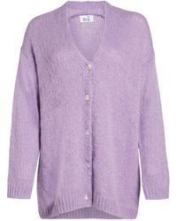 Niu - Lilac Cardigan Acrylic, Polyamide, Alpaca Wool - Lyst