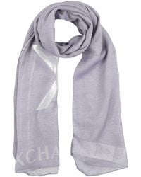 ARMANI EXCHANGE - Lilac Scarf Modal, Polyester, Viscose - Lyst