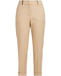 Peserico - Sand Pants Viscose, Polyamide, Elastane - Lyst