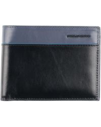 Piquadro - Midnight Wallet Cow Leather - Lyst