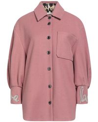 5 PROGRESS - Antique Rose Jacket Polyester, Elastane - Lyst