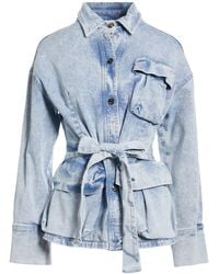 Soallure - Denim Outerwear - Lyst