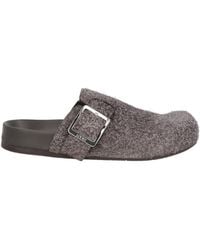 Loewe - Dark Mules & Clogs Leather - Lyst
