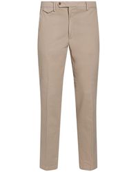 Paoloni - Pants Cotton, Elastane - Lyst