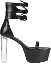 Rick Owens - Sandals Leather - Lyst