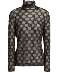 Siyu - Turtleneck Nylon, Polyester, Rayon - Lyst