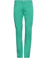 Jacob Coh?n - Emerald Pants Cotton, Elastane - Lyst