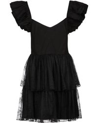 Pinko Kurzes Kleid - Schwarz