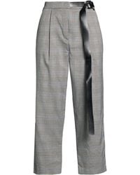 Manila Grace - Pants Polyester, Viscose, Elastane - Lyst