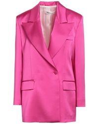 Nineminutes - Fuchsia Blazer Polyester, Elastane, Viscose - Lyst