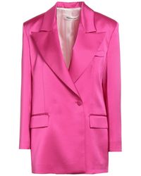 Nineminutes - Light Blazer Polyester, Elastane, Viscose - Lyst