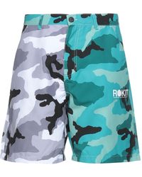 ROKIT Shorts & Bermudashorts - Grau