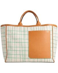 Valextra - Tan Handbag Pvc - Lyst