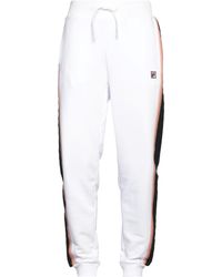 Fila - Pants Cotton, Polyester - Lyst