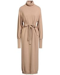 Ottod'Ame - Midi Dress Merino Wool, Viscose, Polyamide, Cashmere - Lyst