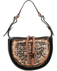 Tod's - Handbag Leather, Textile Fibers - Lyst