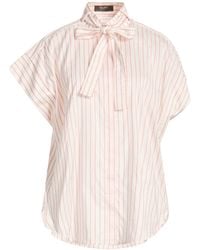 Moorer - Top Cotton, Silk - Lyst