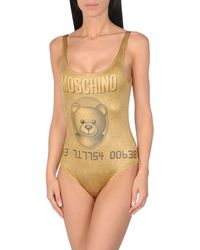 Moschino Badeanzug - Natur