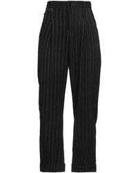 High - Pants Cotton, Virgin Wool, Rayon - Lyst