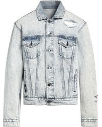 MSGM - Denim Outerwear Cotton - Lyst
