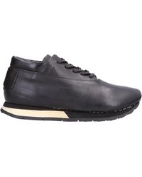 artselab black leather trainers