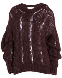 Jucca - Sweater Polyamide, Alpaca Wool, Mohair Wool, Cotton - Lyst