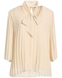 Kaos - Cream Top Polyester - Lyst