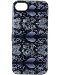 Marc By Marc Jacobs - Snake Heart Print Iphone 5/5S Case In Grey Multi - Lyst