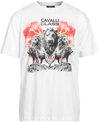 Class Roberto Cavalli - T-shirts - Lyst