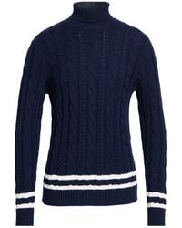 Eleventy - Platinum Turtleneck Wool - Lyst
