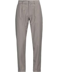 Cruna - Khaki Pants Virgin Wool, Cotton, Polyamide, Elastane - Lyst