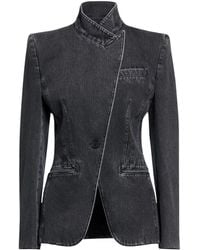 McQueen - Denim Outerwear Cotton - Lyst