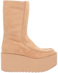 Paloma Barceló - Light Ankle Boots Leather - Lyst