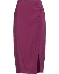 8pm - Midi Skirt Rayon, Polyester - Lyst