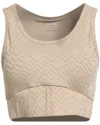 Guess - Sand Top Polyester, Elastane - Lyst
