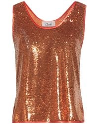CROCHÈ - Top Polyester - Lyst