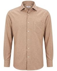 Kiton - Shirt Cotton - Lyst