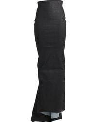 Rick Owens - Denim Skirt - Lyst