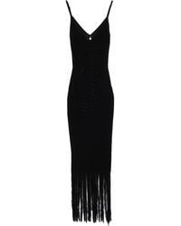 Elisabetta Franchi - Maxi Dress Viscose, Polyamide - Lyst
