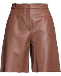 Antonelli - Shorts & Bermuda Shorts Lambskin - Lyst