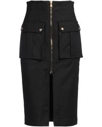 Veronica Beard - Midi Skirt Cotton, Elastane - Lyst