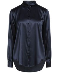 Xacus - Midnight Shirt Silk, Elastane - Lyst