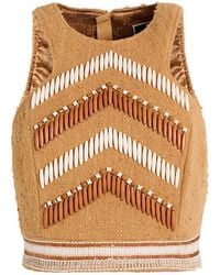Elisabetta Franchi - Tops - Lyst