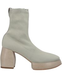 Malloni - Ankle Boots Textile Fibers, Leather - Lyst
