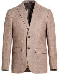 SELECTED - Khaki Blazer Linen - Lyst