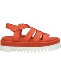 Paloma Barceló - Tusse Sandals Calfskin - Lyst