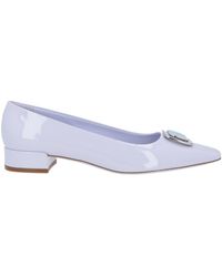 Ferragamo - Lilac Ballet Flats Calfskin - Lyst